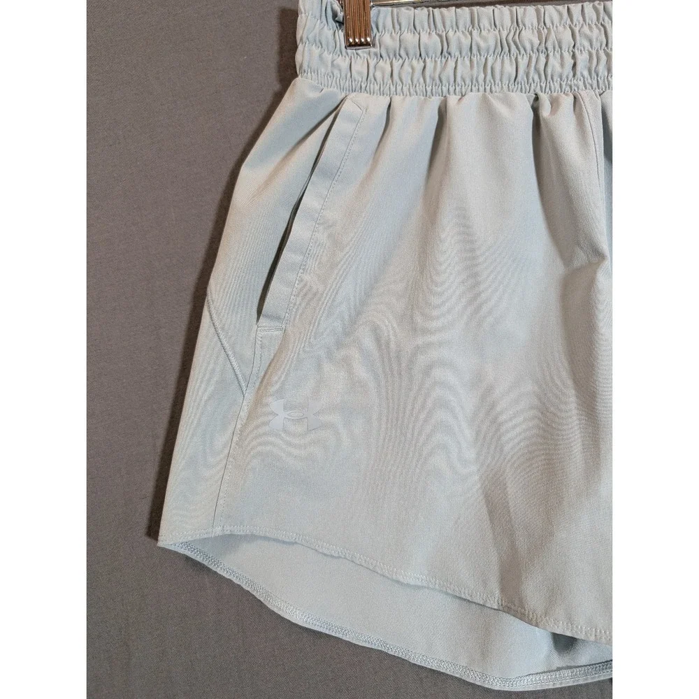 Under Armour Athletic Shorts Size Small‎ Premium Navy Gray Flat Front